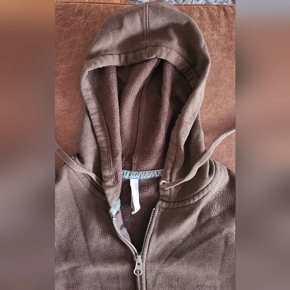 Old Navy Brown Zip Up Hoodie - Picture 5 of 5